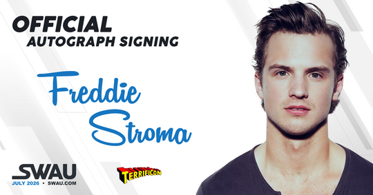 Freddie Stroma Autograph Signing - TERRIFICON