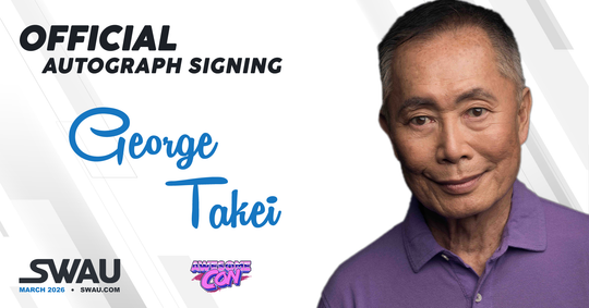 George Takei Autograph Signing - Awesome Con 2026