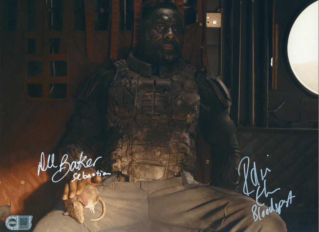 Idris Elba & Dee Bradley Baker Signed 11x14 Photo - SWAU Authenticated - SWAU
