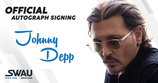 Johnny Depp Autograph Signing
