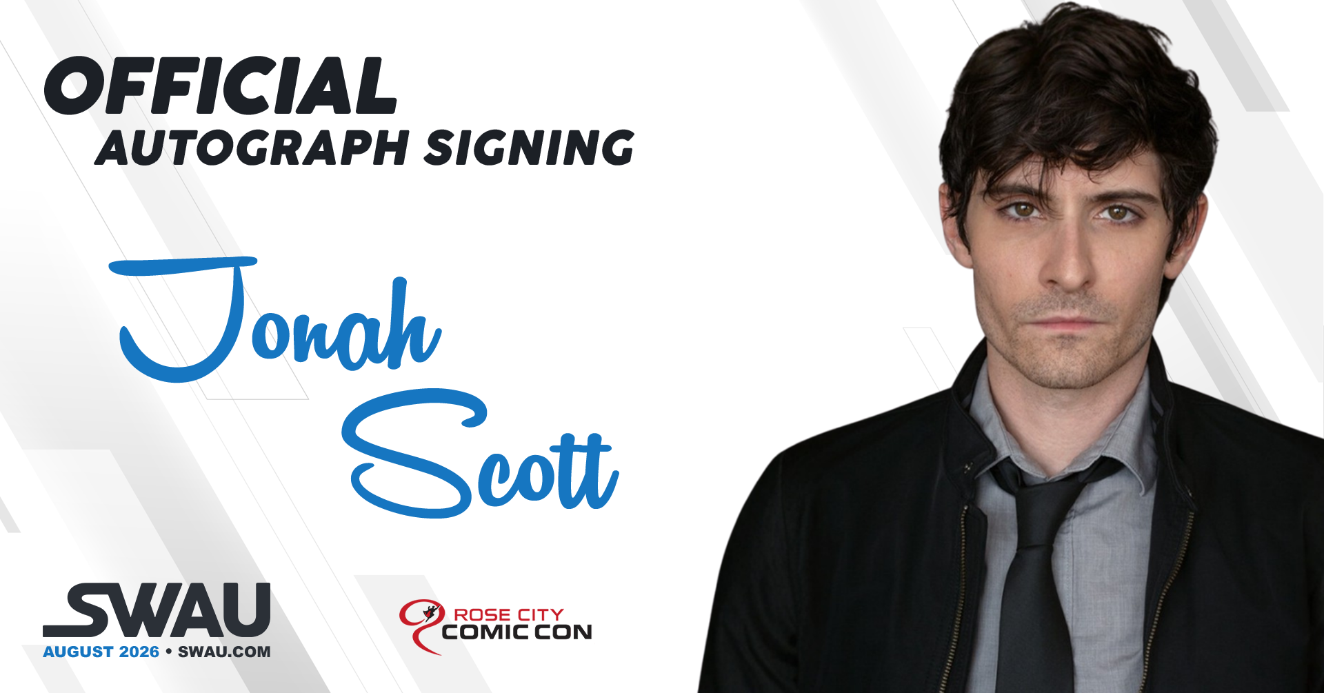 Jonah Scott Autograph Signing - Rose City Comic Con 2026