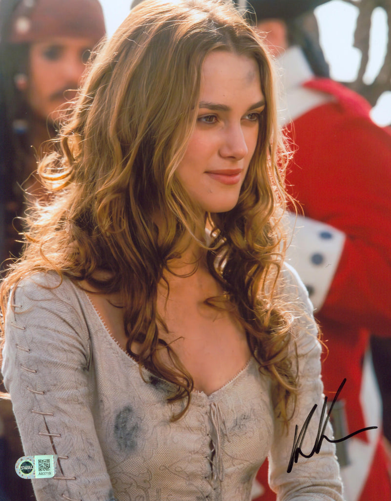 Keira Knightley Signed 11x14 Photo - SWAU Authenticated