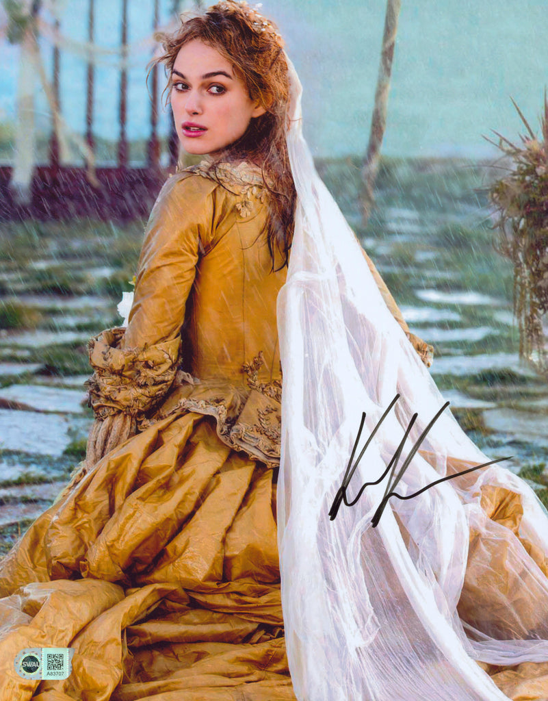 Keira Knightley Signed 11x14 Photo - SWAU Authenticated