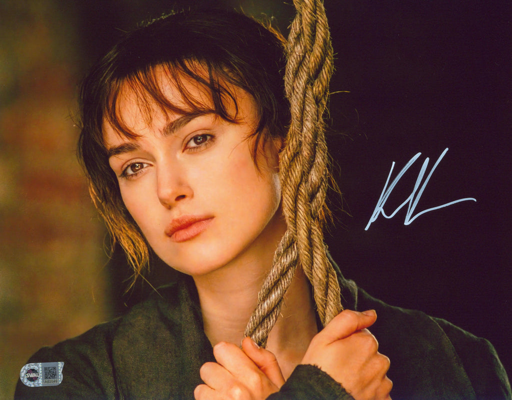 Keira Knightley Signed 11x14 Photo - SWAU Authenticated