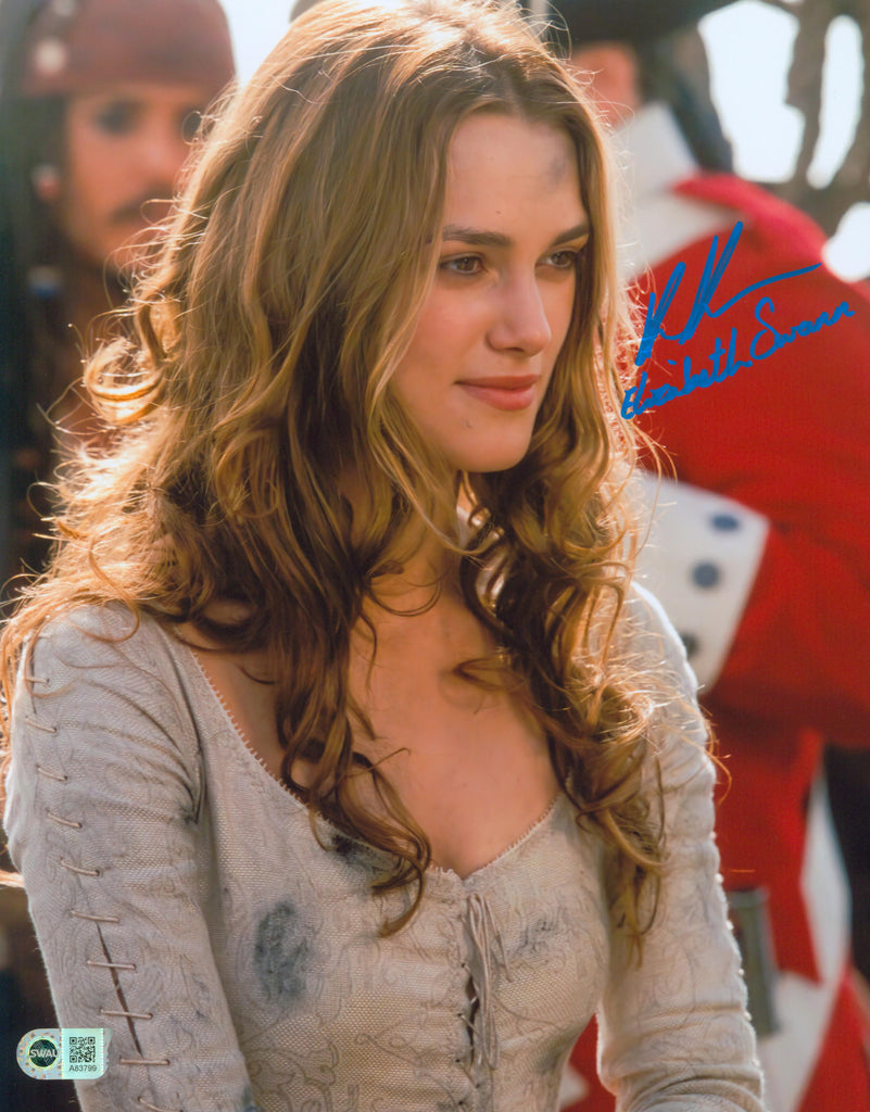 Keira Knightley Signed 11x14 Photo - SWAU Authenticated