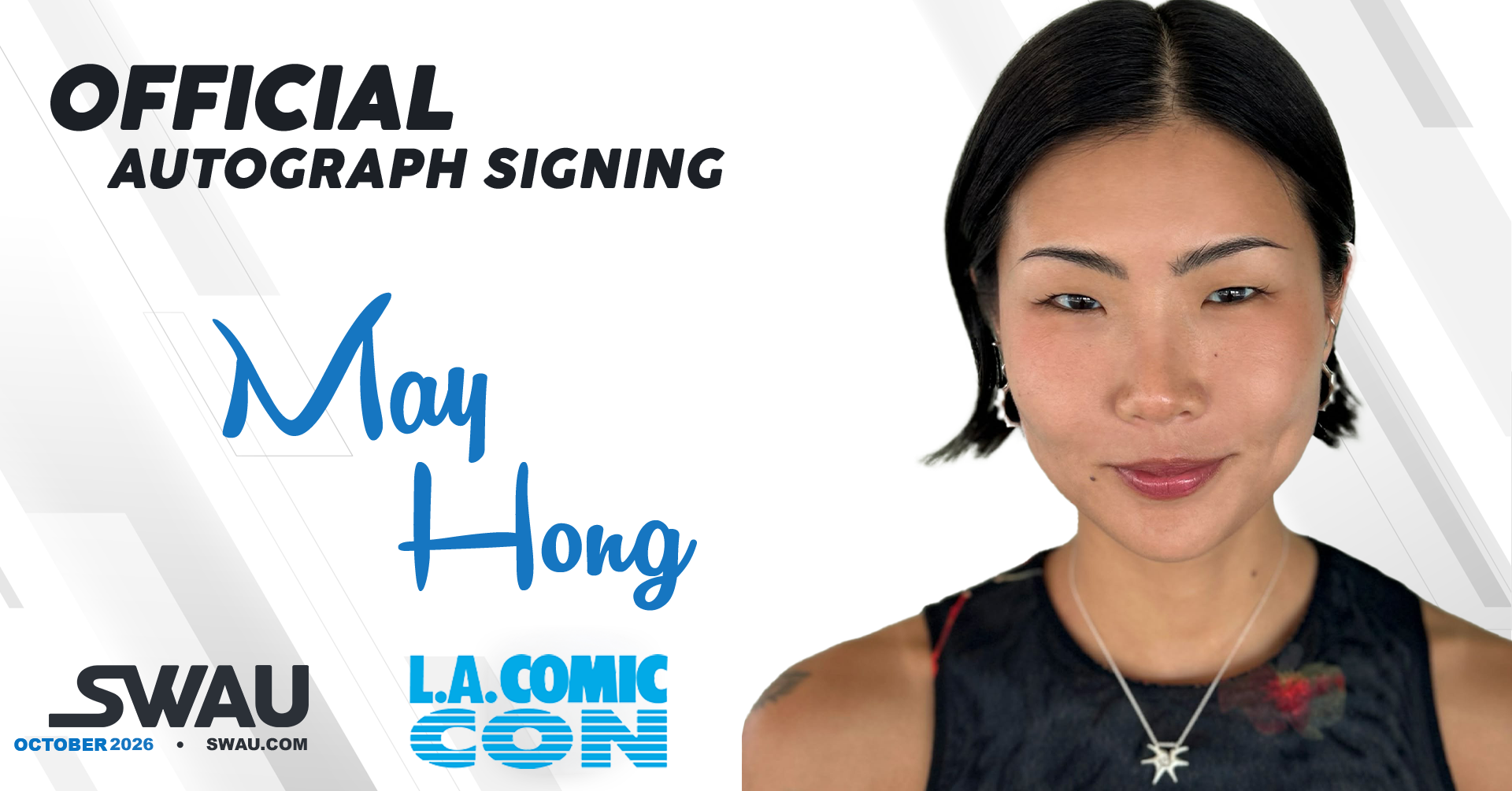 May Hong Autograph Signing - LACC 2026 - SWAU