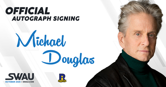 Michael Douglas Autograph Signing - Rhode Island Comic Con 2026