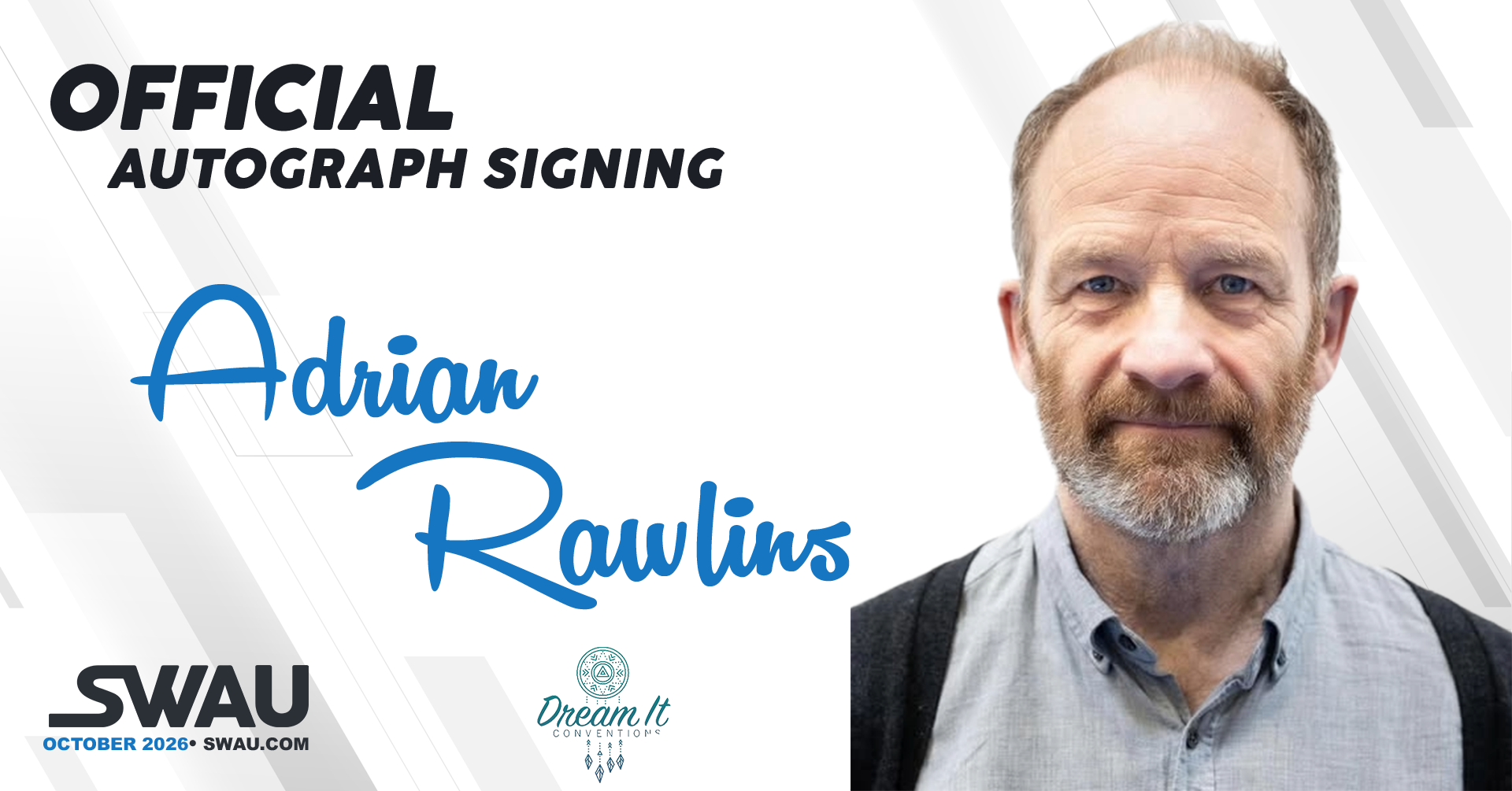 Adrian Rawlins Autograph Signing Dream It - Enter The Magical World 4