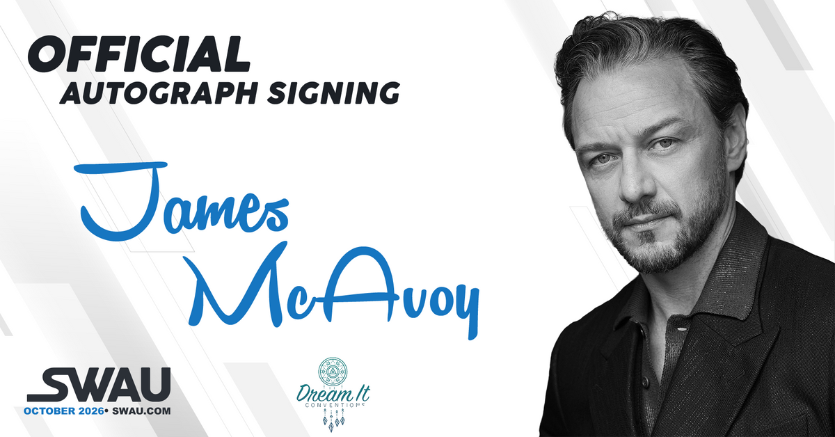 James McAvoy Autograph Signing Dream It - Multiverse 2026