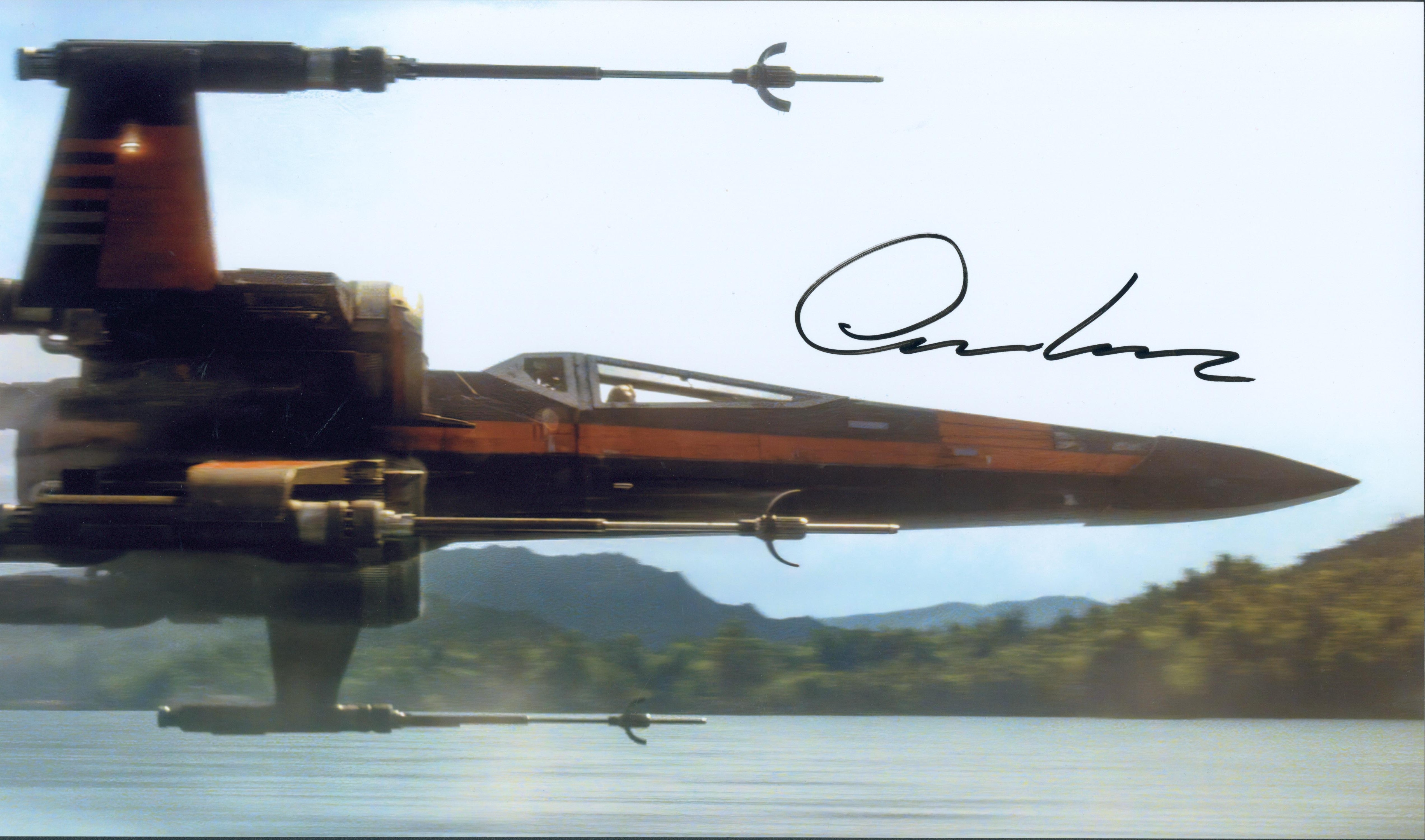 Oscar Isaac Signed 10x20 Photo - SWAU Authenticated - SWAU