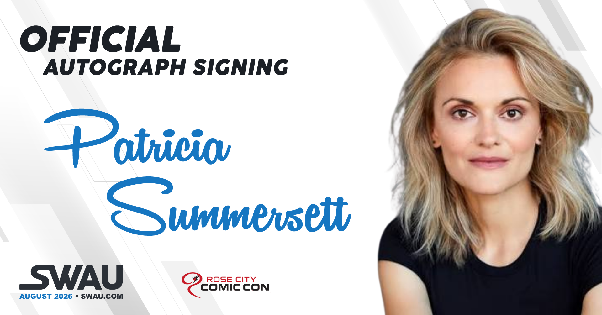Patricia Summersett Autograph Signing - Rose City Comic Con 2026 - SWAU