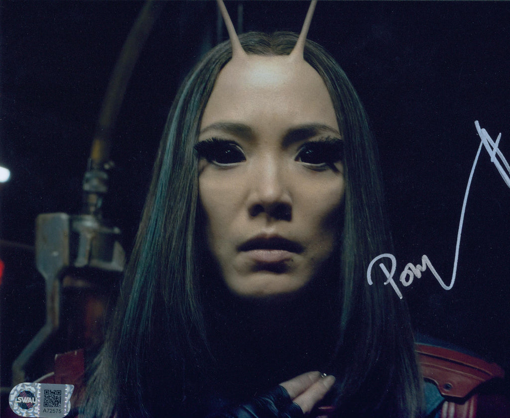 Pom Klementieff Signed 8x10 Photo - SWAU Authenticated - SWAU