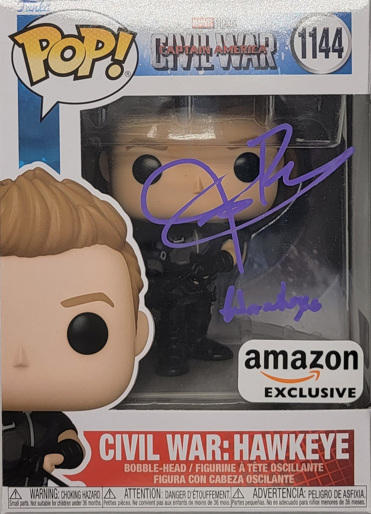 Jeremy Renner Signed Funko POP! - SWAU Authenticated