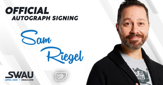 Sam Riegel Autograph Signing - LVL UP EXPO 2026