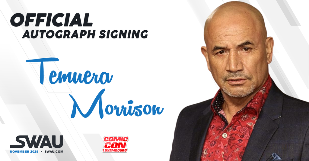 Temuera Morrison Autograph Signing - Comic Con Luxemburg - SWAU