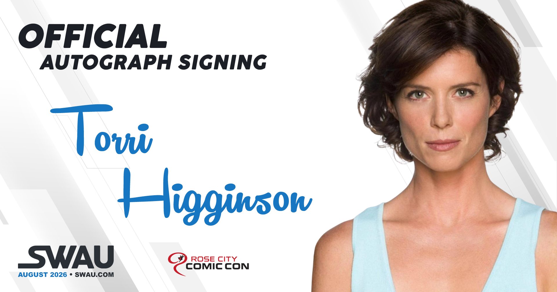 Torri Higginson Autograph Signing - Rose City Comic Con 2026