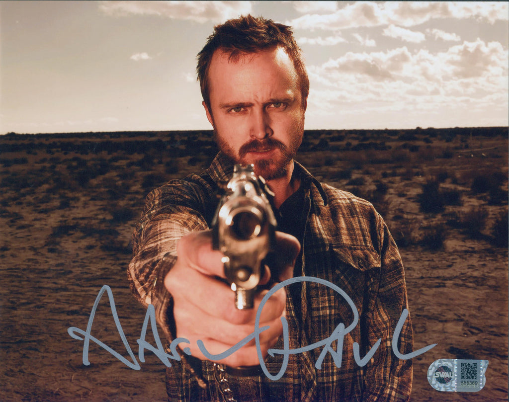 Aaron Paul Signed 8x10 Photo - SWAU Authenticated - SWAU