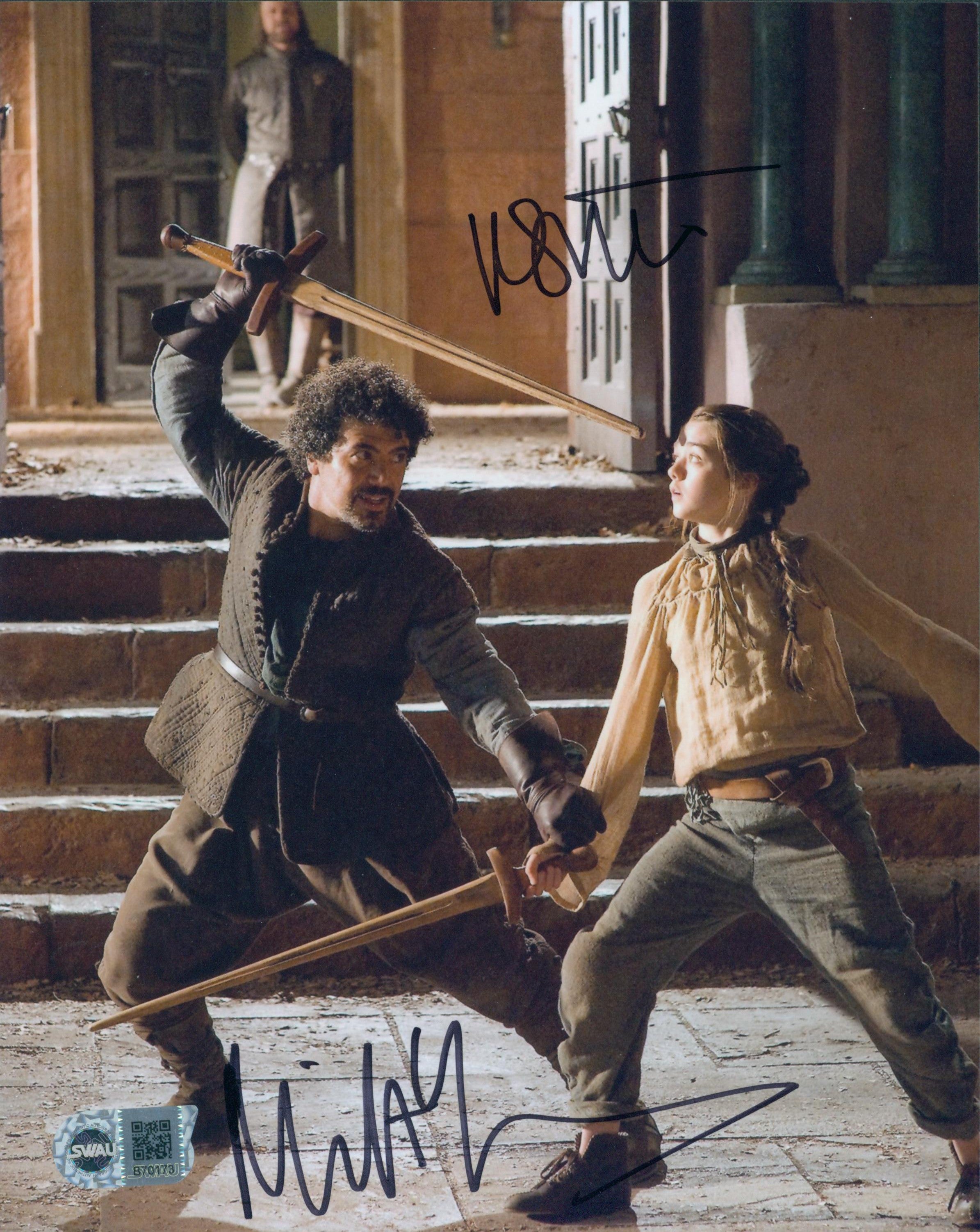 Maisie Williams Signed 8x10 Photo - SWAU Authenticated - SWAU