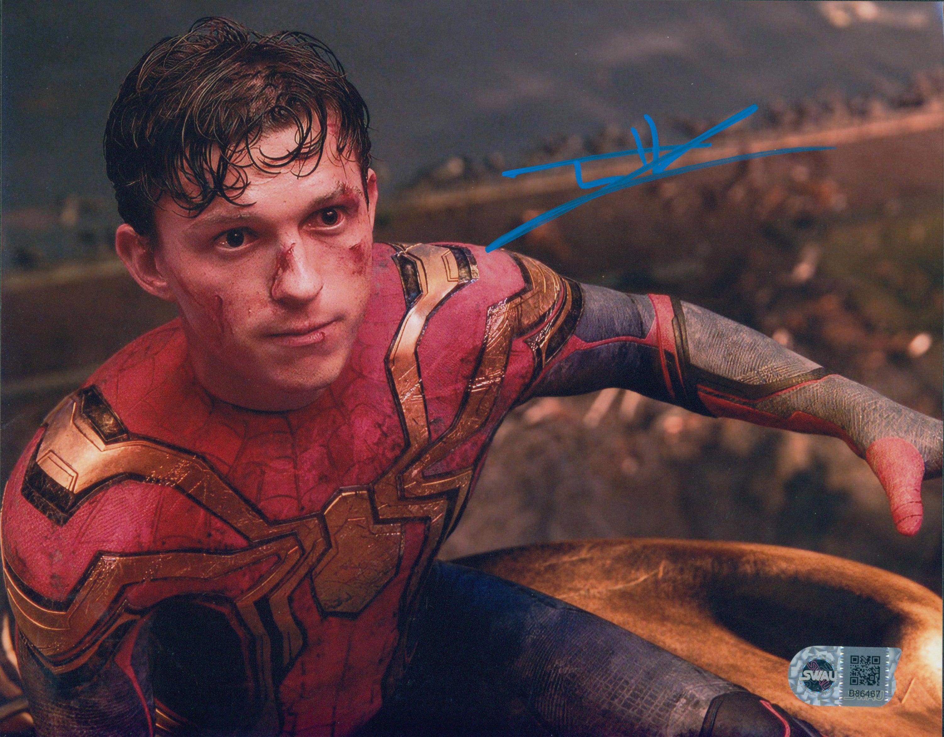 Tom Holland Signed 8x10 Photo - SWAU Authenticated - SWAU