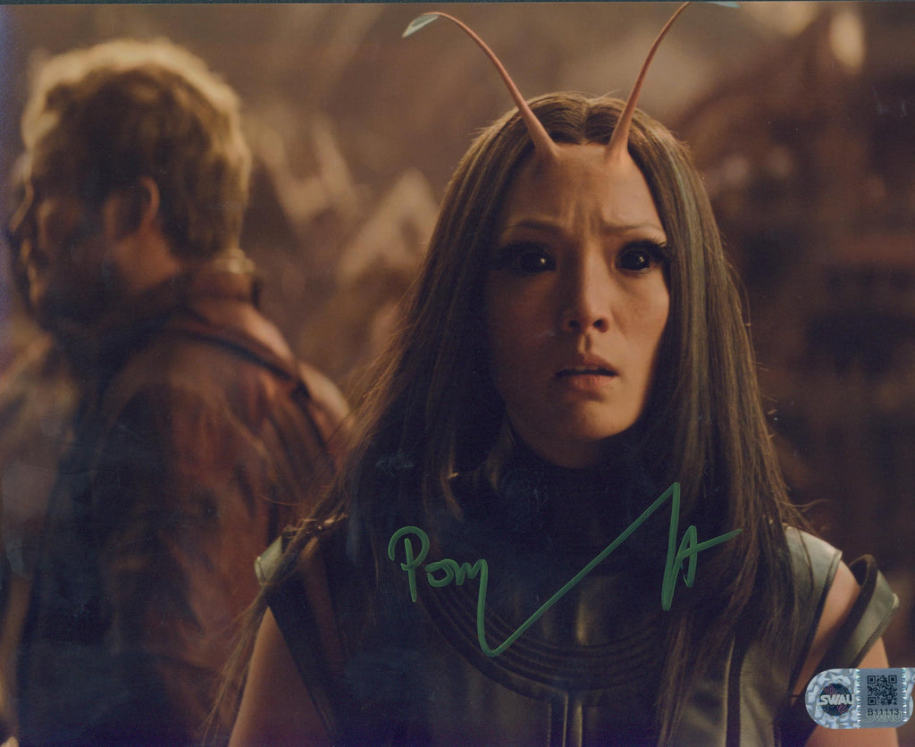 Pom Klementieff Signed 8x10 Photo - SWAU Authenticated - SWAU