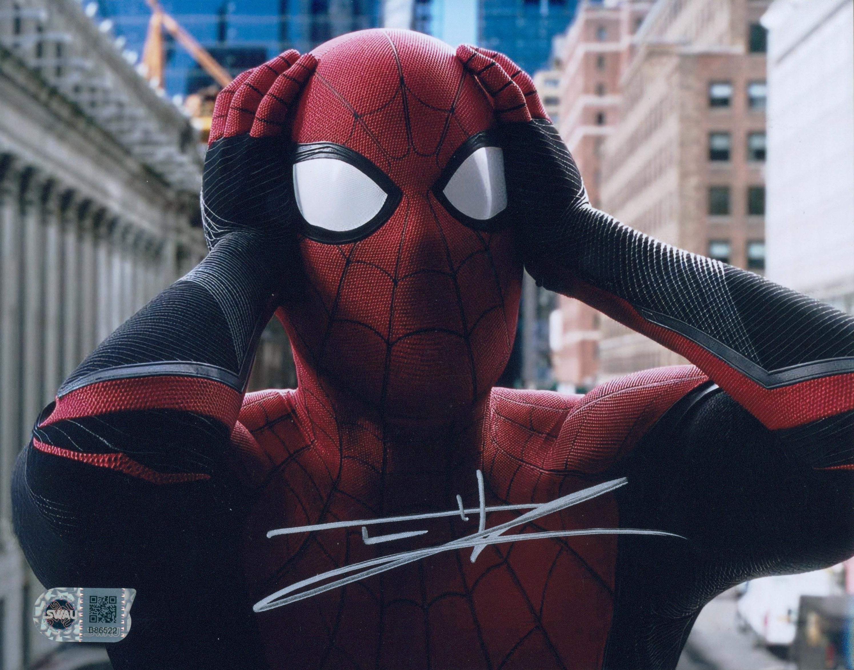 Tom Holland Signed 8x10 Photo - SWAU Authenticated - SWAU
