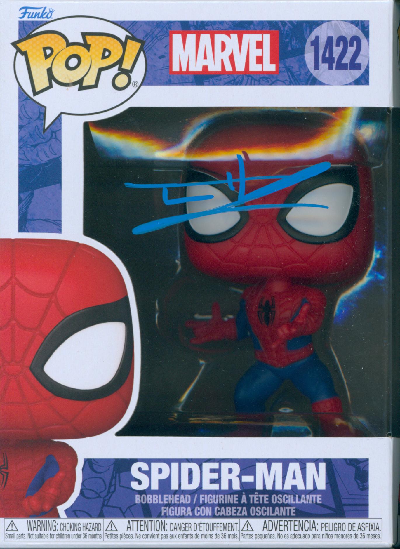Tom Holland Signed Funko POP! - SWAU Authenticated - SWAU