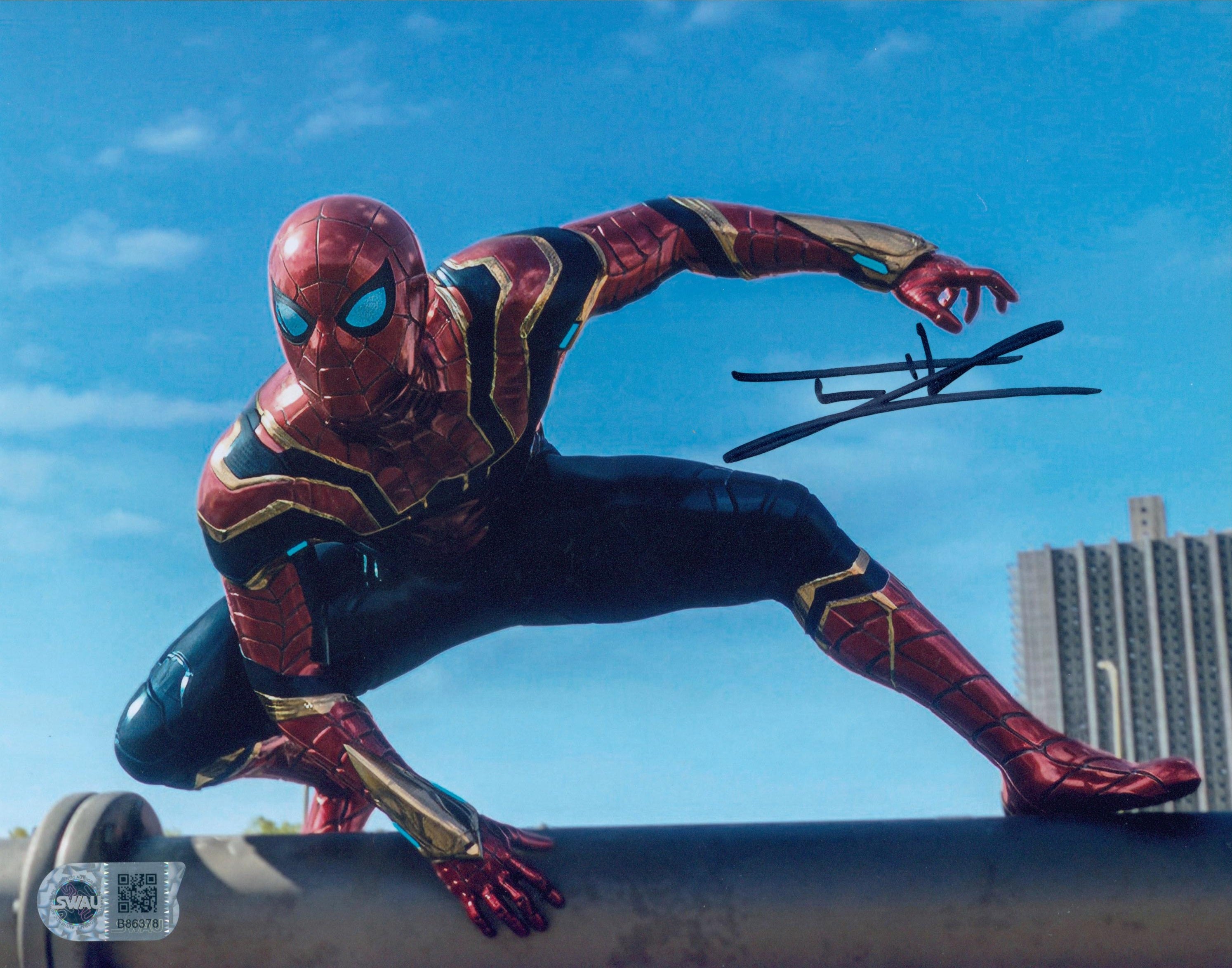 Tom Holland Signed 8x10 Photo - SWAU Authenticated - SWAU