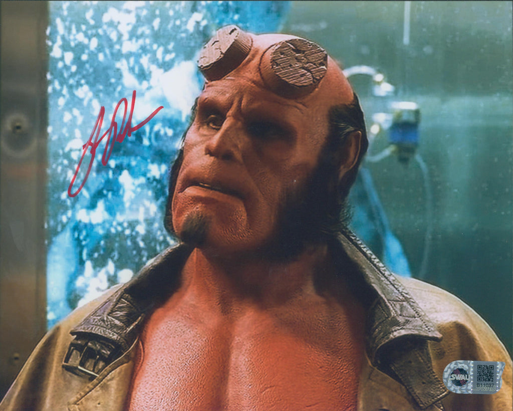 Ron Perlman Signed 8x10 Photo - SWAU Authenticated - SWAU