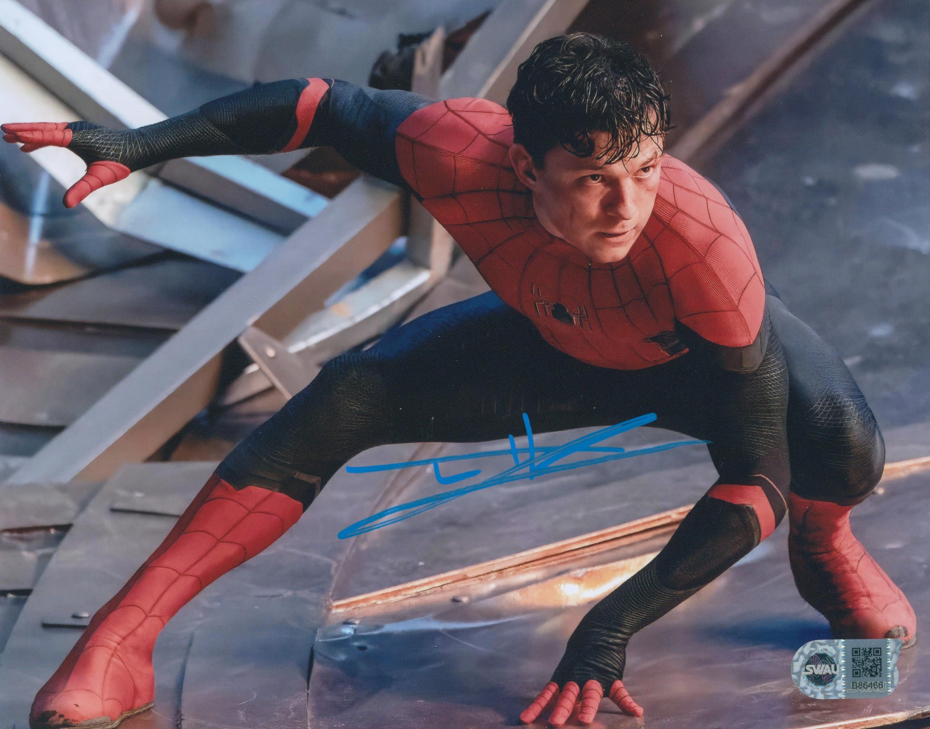 Tom Holland Signed 8x10 Photo - SWAU Authenticated - SWAU