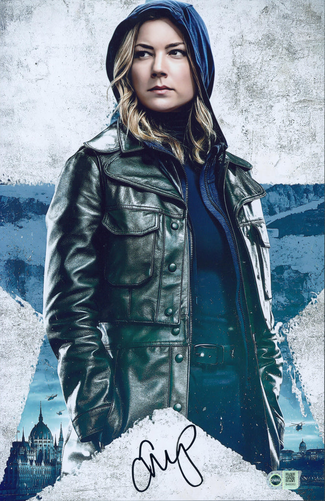 Emily VanCamp Signed 11x17 Photo - SWAU Authenticated - SWAU