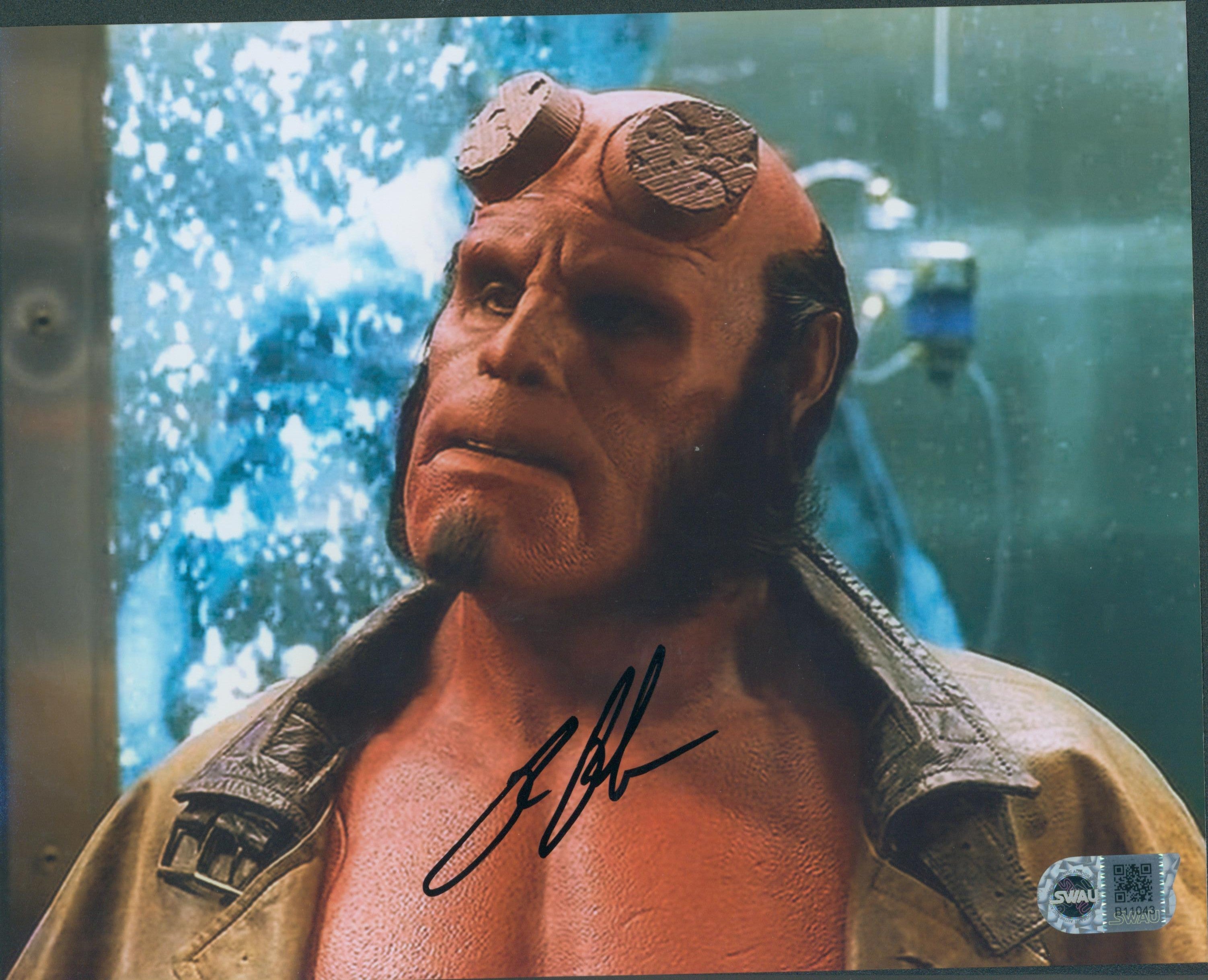 Ron Perlman Signed 8x10 Photo - SWAU Authenticated | SWAU
