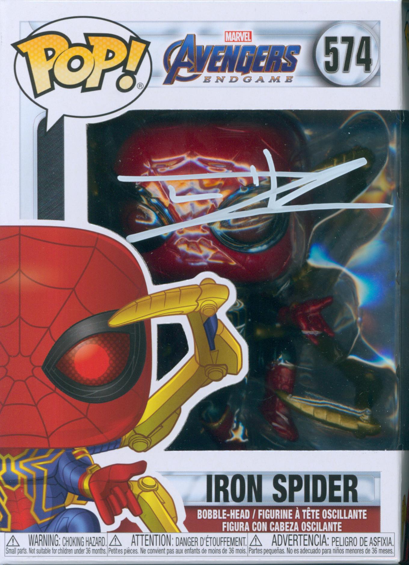 Tom Holland Signed Funko POP! - SWAU Authenticated - SWAU
