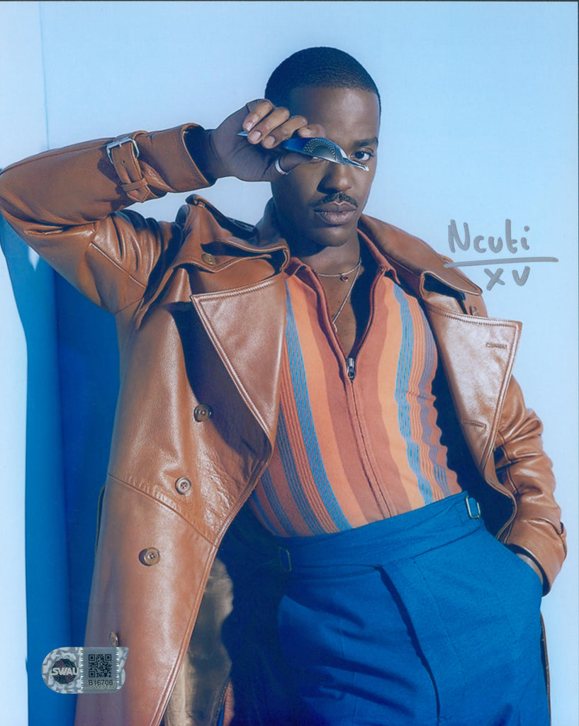 Ncuti Gatwa Signed 8x10 Photo - SWAU Authenticated