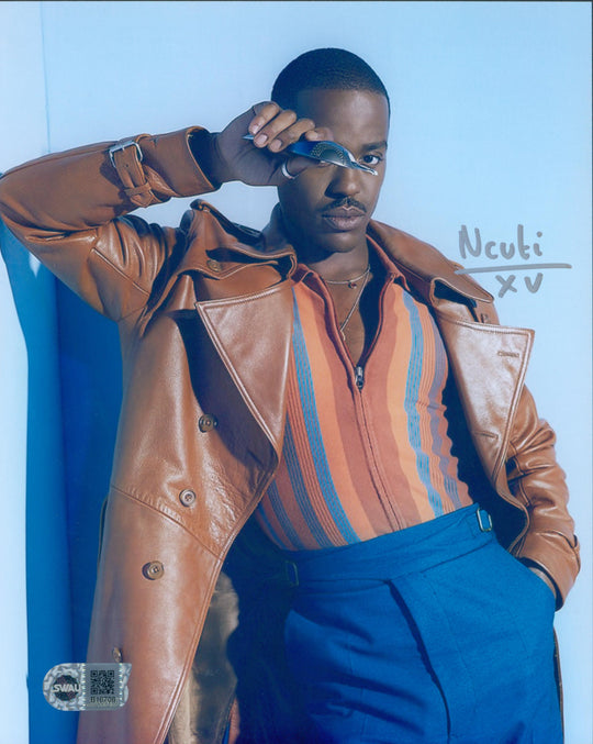 Ncuti Gatwa Signed 8x10 Photo - SWAU Authenticated