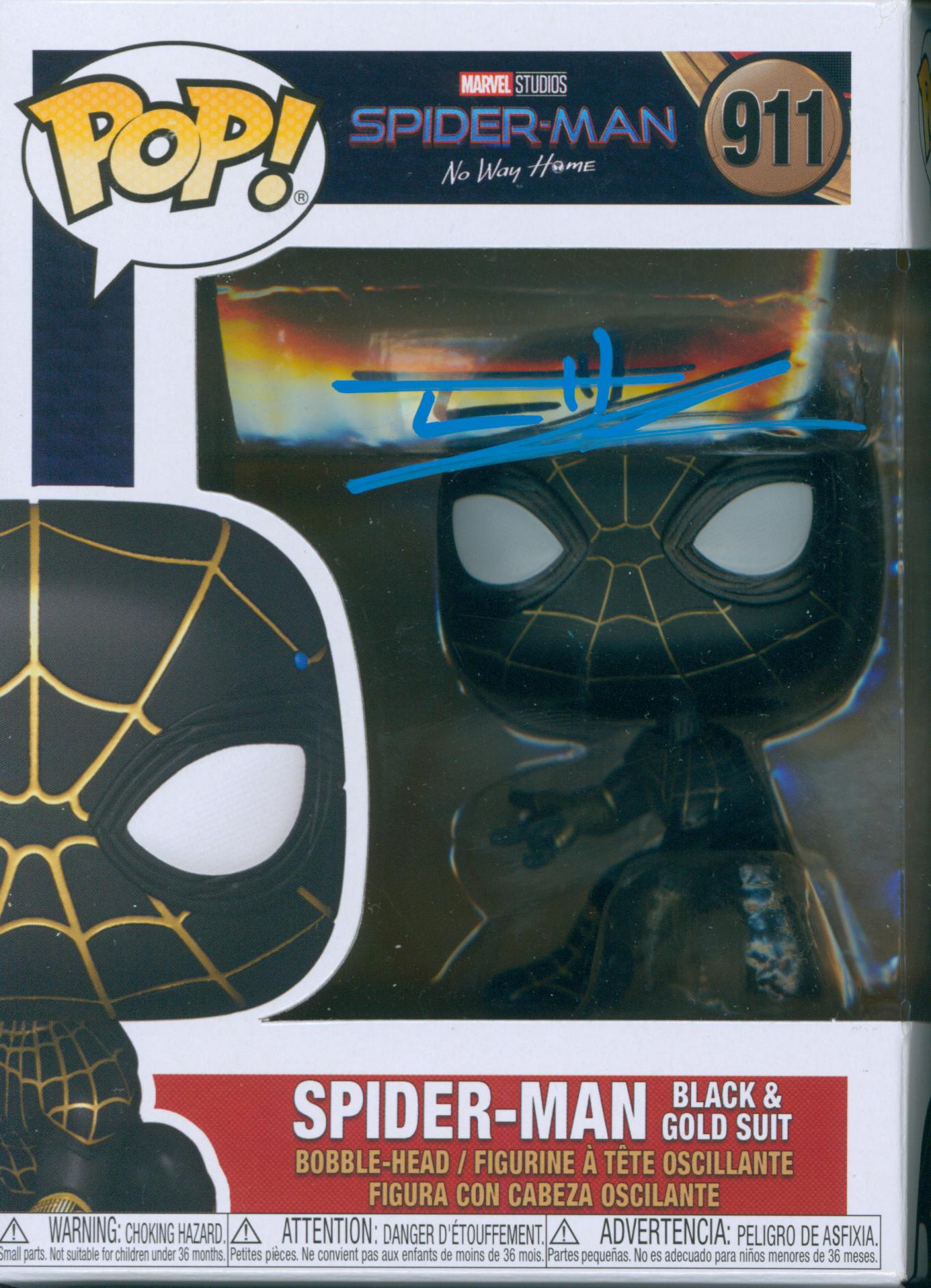 Tom Holland Signed Funko POP! - SWAU Authenticated - SWAU