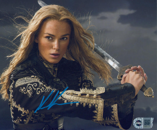 Keira Knightley Signed 8x10 Photo - SWAU Authenticated