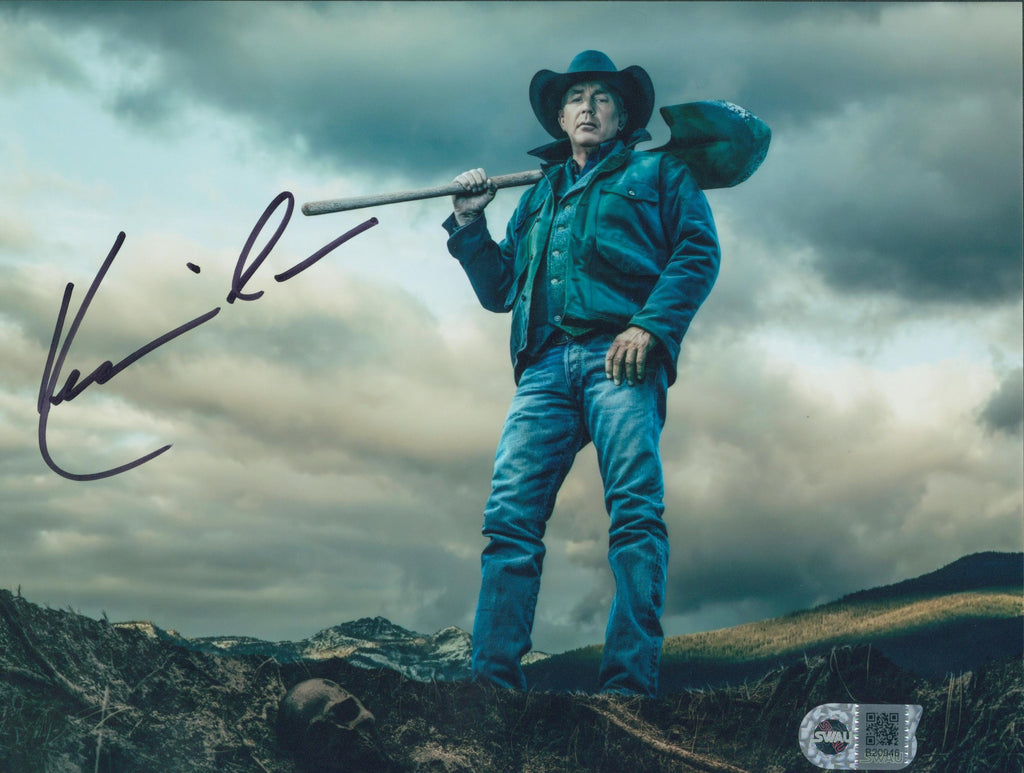 Kevin Costner Signed 8x10 Photo - SWAU Authenticated - SWAU