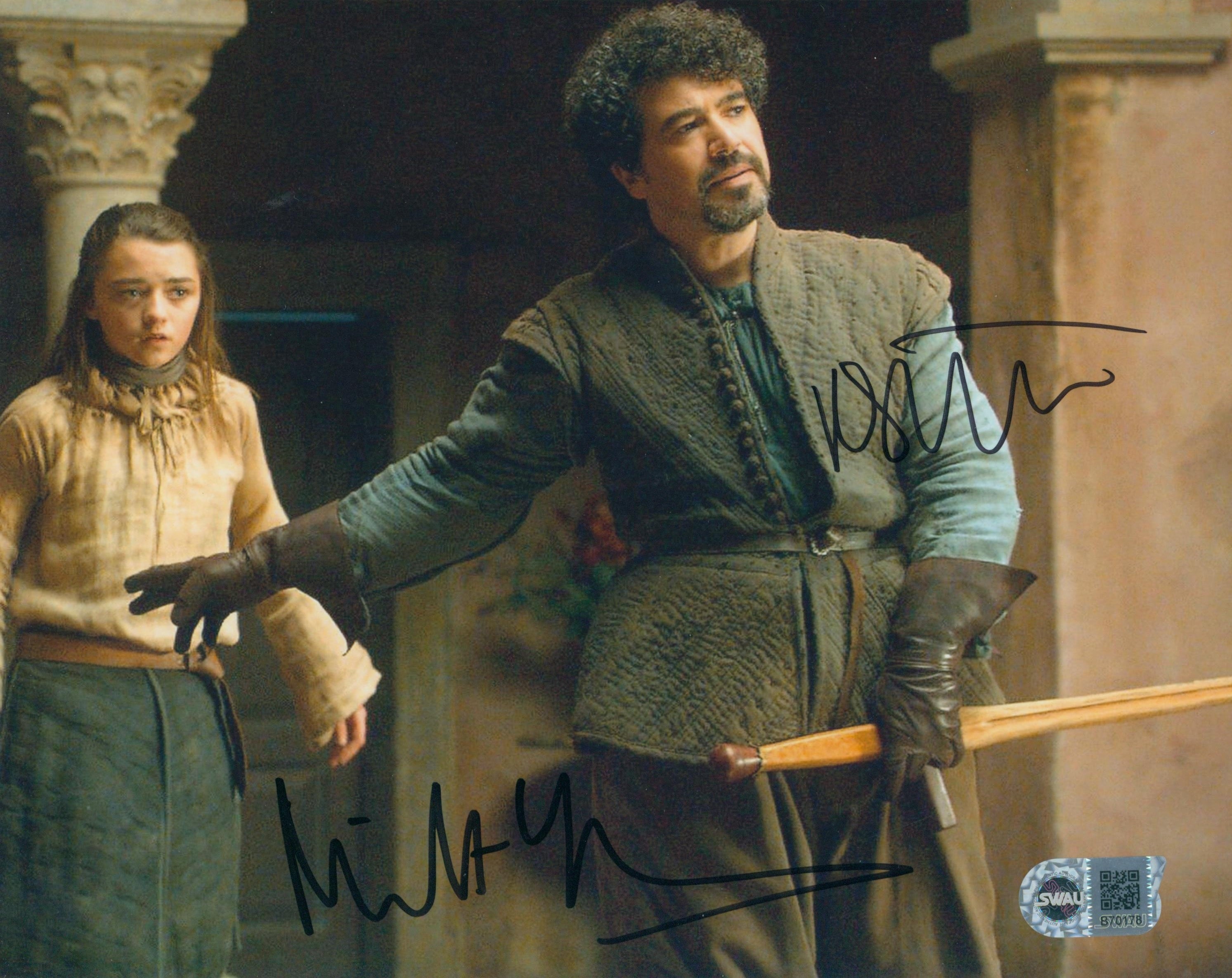 Maisie Williams Signed 8x10 Photo - SWAU Authenticated - SWAU