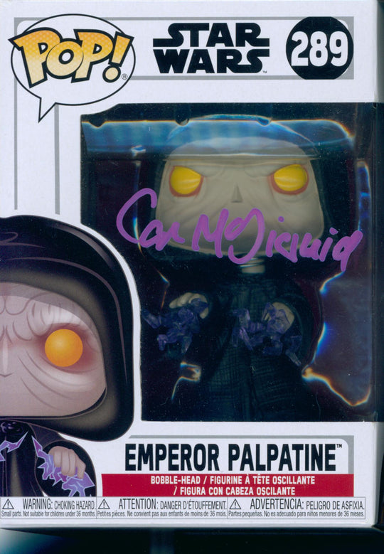 Ian McDiarmid Signed Funko POP! - SWAU Authenticated