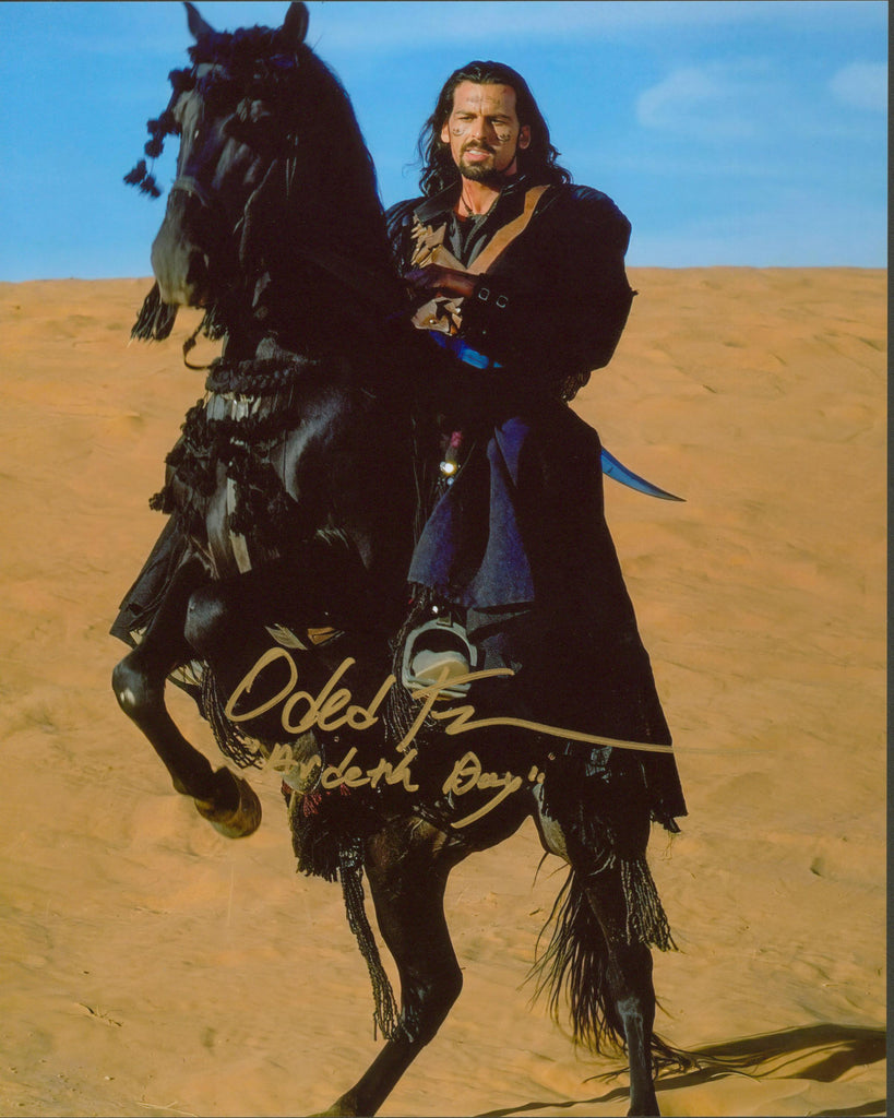 Oded Fehr Signed 8x10 Photo - SWAU Authenticated