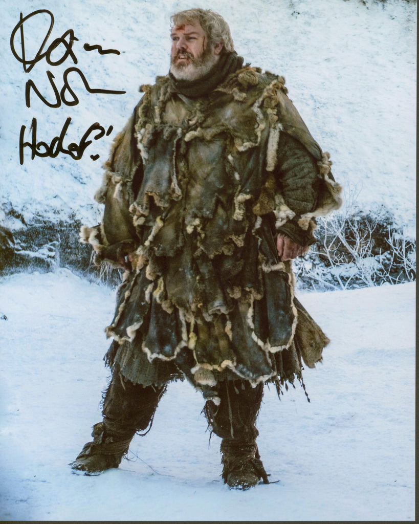 Kristian Nairn Signed 11x14 Photo - SWAU Authenticated