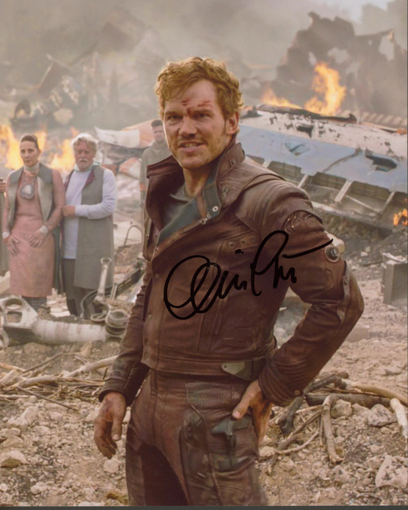 Chris Pratt Signed 8x10 Photo - SWAU Authenticated