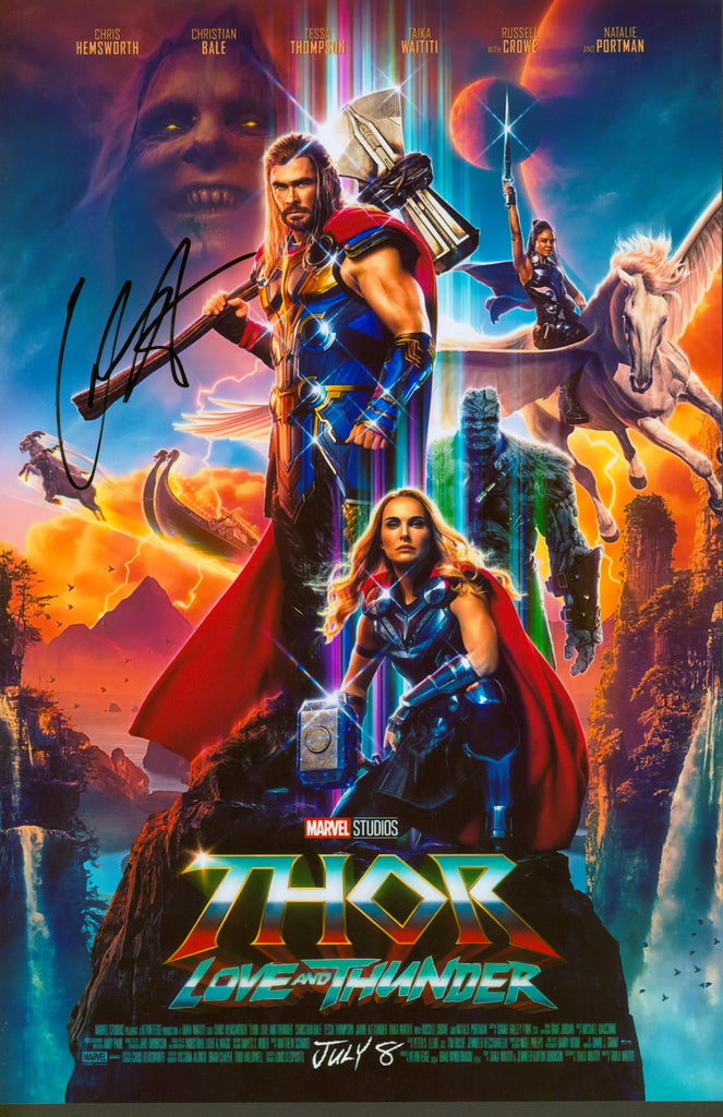 Chris Hemsworth Signed 11x17 Photo - SWAU Authenticated