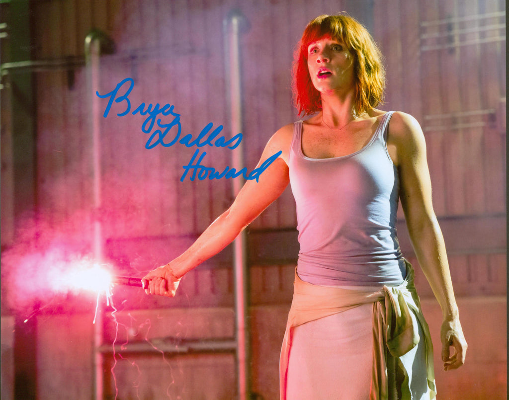 Bryce Dallas Howard Signed 8x10 Photo - SWAU Authenticated