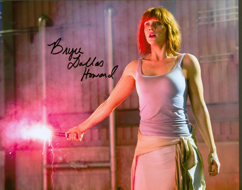 Bryce Dallas Howard Signed 11x14 Photo - SWAU Authenticated