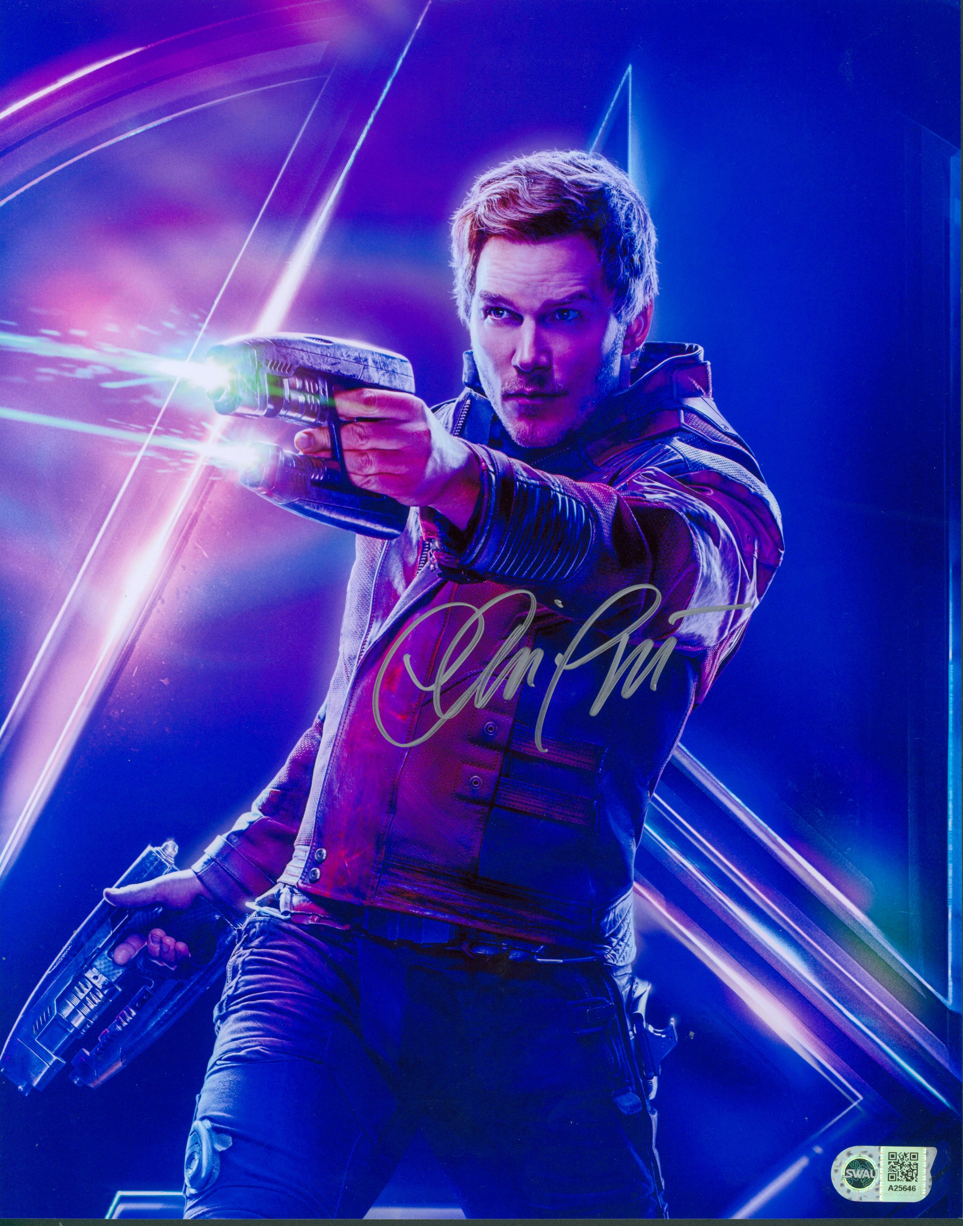 Chris Pratt Signed 8x10 Photo - SWAU Authenticated - SWAU