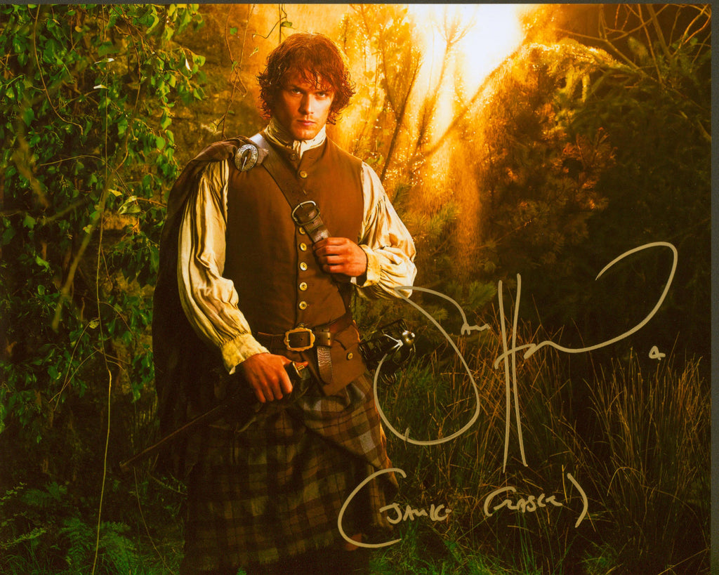 Sam Heughan Signed 8x10 Photo - SWAU Authenticated