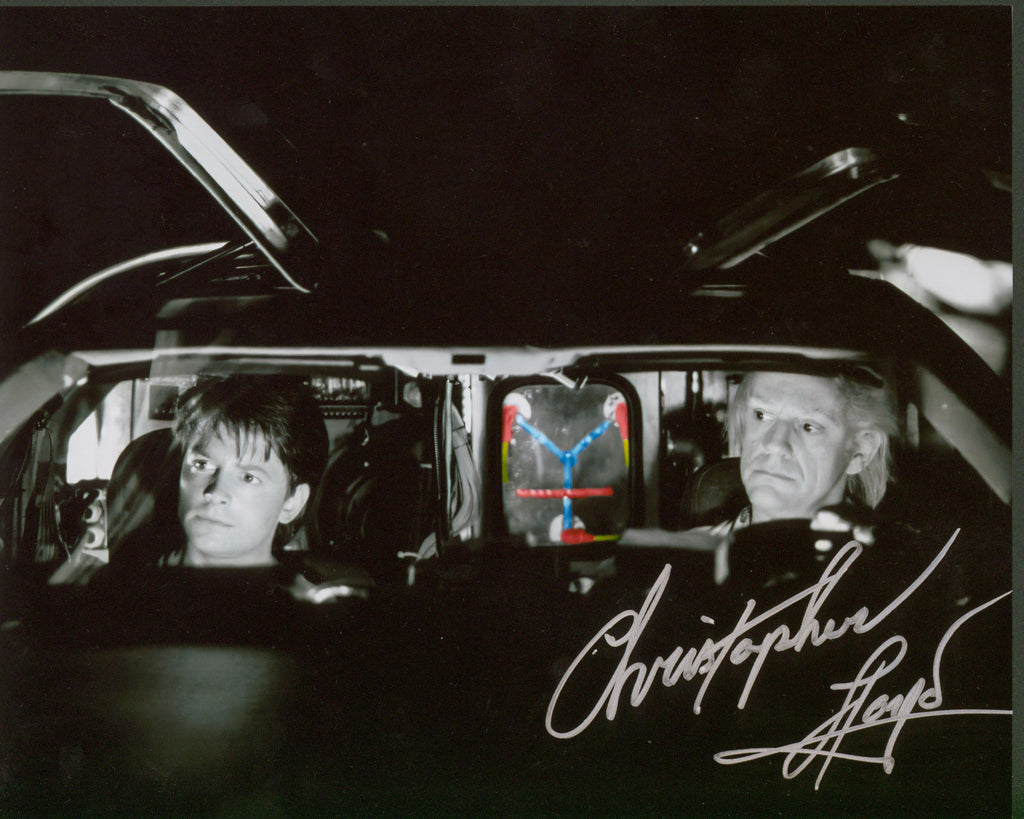 Christopher Lloyd Signed 11x14 Photo - SWAU Authenticated