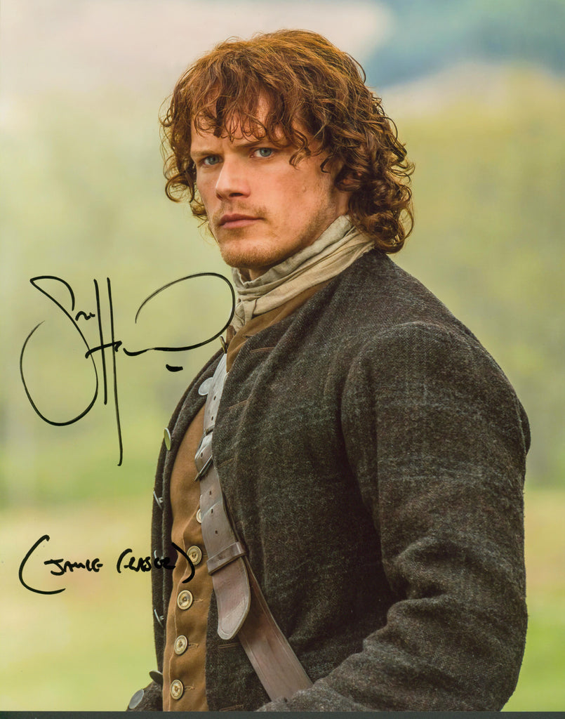 Sam Heughan Signed 11x14 Photo - SWAU Authenticated
