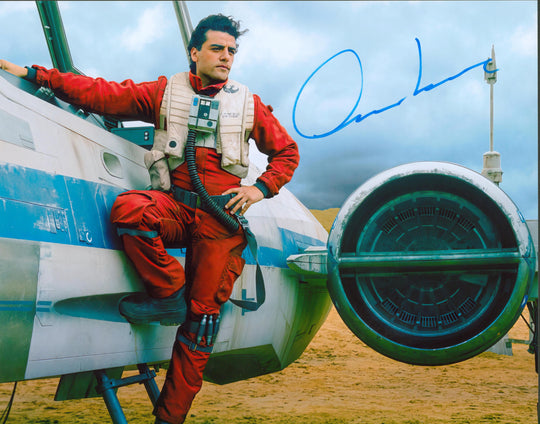 Oscar Isaac Signed 11x14 Photo - SWAU Authenticated